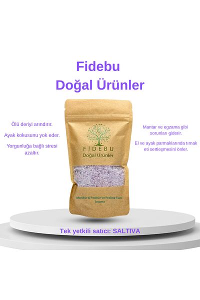 Fidebu Doğal Ürünler Foot Salt -Lavender 500Gr