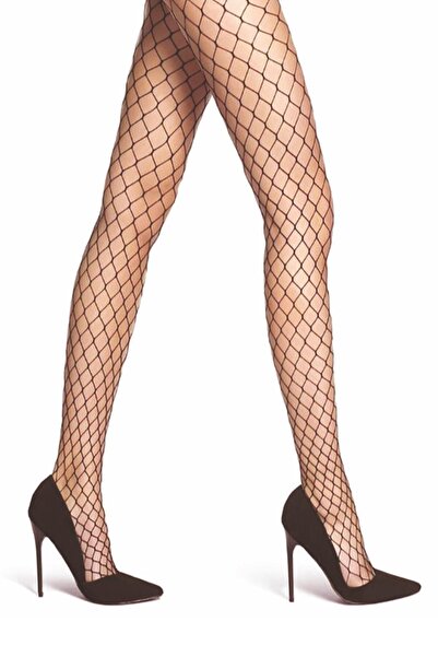 Daymod Fiona Fishnet Pantyhose Black