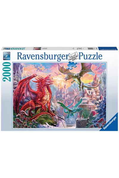 RAVENSBURGER 2000 Piece Puzzle Dragons