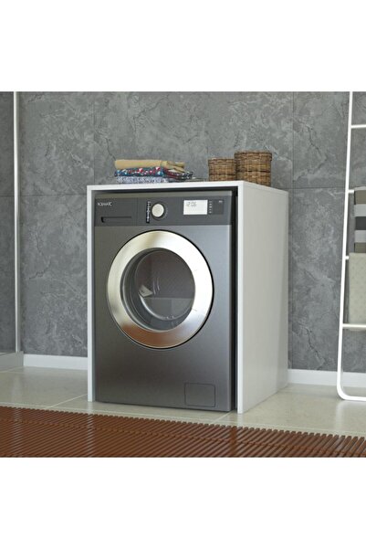 Genel Markalar Dekorfim DF03104B Verona Çamaşır Makinesi Dolabı Banyo