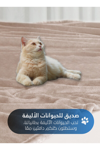 Master Home Textile Lightweight Velvet Blanket, 350GSM, 230x170cm Single Size, Soft All Season Flannel for Bed & Sofa