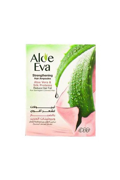 EVA Aloe Eva Hair Ampoules (Aloe Vera and Silk Proteins) 15 ml