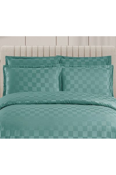 CHIRASO CHIRASO Bedding, Elegant DAMASK, ELASTIC Sheet 180x200+25cm, Duvet Cover 200x230cm, 2 Pillowcases