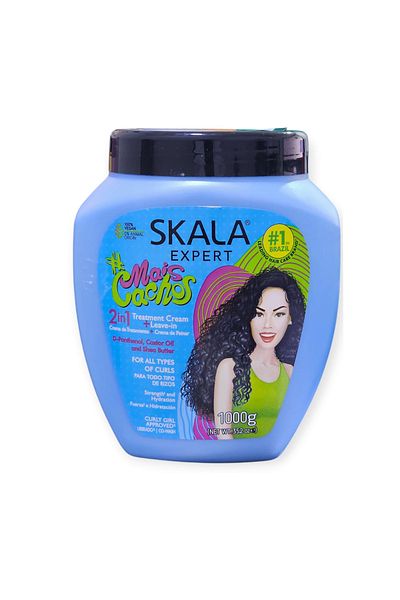 SKALA Expert Mais Cachos 2in1Treatment Cream Leave in For All Types Curls