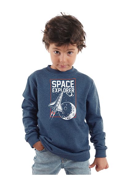 Denokids Indigo Space Explorer-Sweatshirt für Jungen