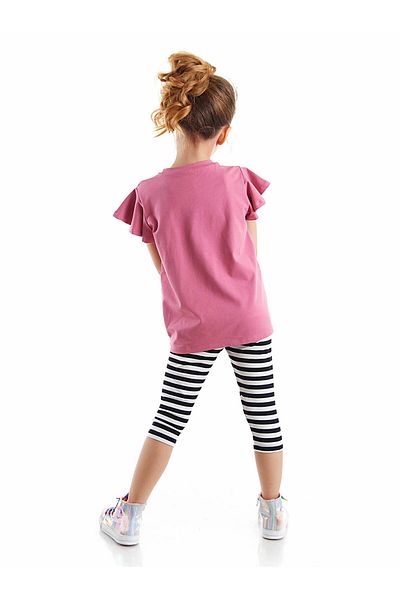 MSHB&G Unicorn Rock Girl's T-shirt Tights Set