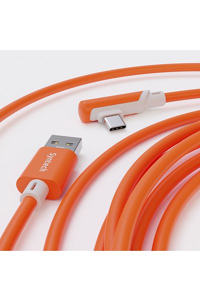 SYNTECH | Link Cable USB 3.0 to USB-C 5M | Orange