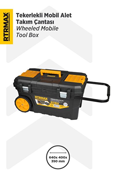 Rtrmax Rca4024 Tekerlekli Mobil Alet Takım Çantası 640 X 400 X 350 Mm