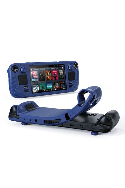 SYNTECH | Protective Case for Steam Deck & Steam Deck OLED | Blue