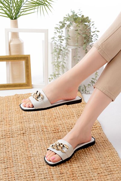 StWenn Γυναικείες παντόφλες Princess Paris Chain Παντόφλες εξωτερικού χώρου