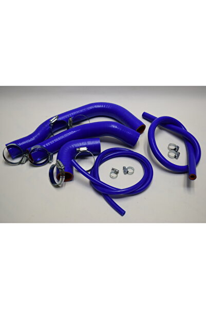 HG Doğan Slx Kartal Slx Şahin S Mavi Silikon Hortum Seti Kelepçeli