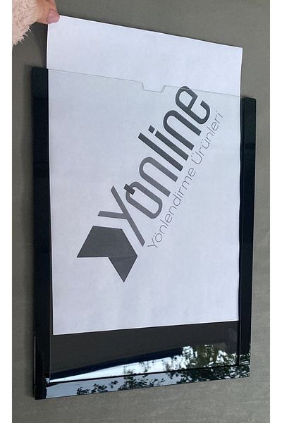 Yönline حامل رقائق شبكي مثبت على الحائط مقاس A4