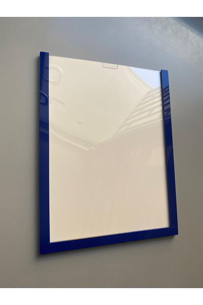 Yönline 4-Piece A4 Navy Blue Certificate Frame Self-Adhesive Foil 24X31 cm Corporate Presentation Practical Set