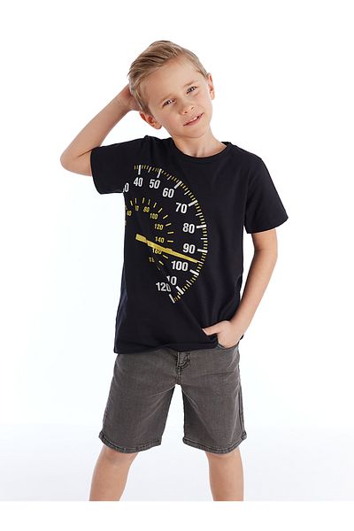 MSHB&G Fast Boy T-shirt Denim Shorts Set
