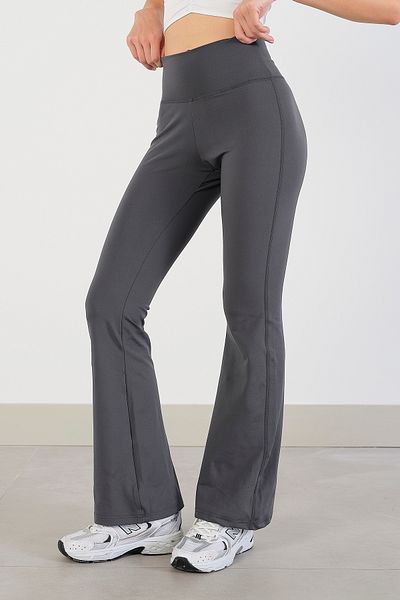 Addax Leggings cu talie înaltă cu picioare spaniole Tyt0048-e8