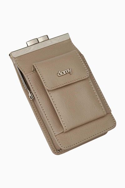DAMY Genuine Leather Cigarette Holder 702 - Mink