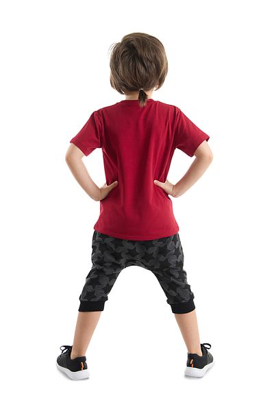 MSHB&G Pirate Rule Boys T-shirt Capri Shorts Set