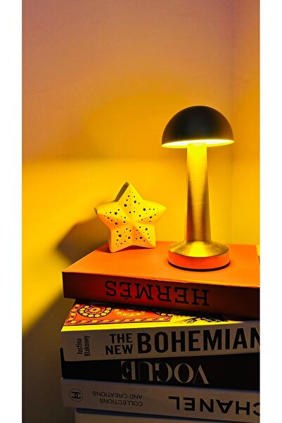 Cata Lizbon gold şarjlı masa lambası