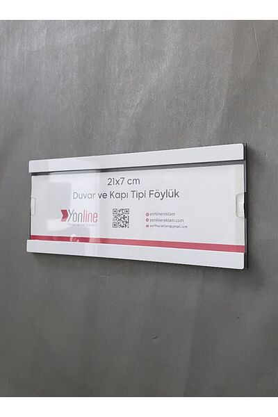 Yönline يمكن تغيير الباب والجدار بسهولة باللون الأبيض مقاس A4 1/3