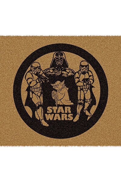 Decovetro Paspas Star Wars Desenli Kapı Önü Paspası 40 x 60 Cm