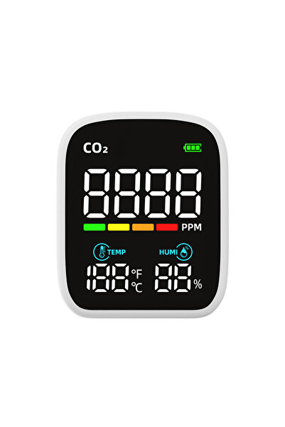 Choice جهاز اختبار جودة الهواء المحمول بدون واي فاي، محلل تلوث الهواء بغاز ثا...