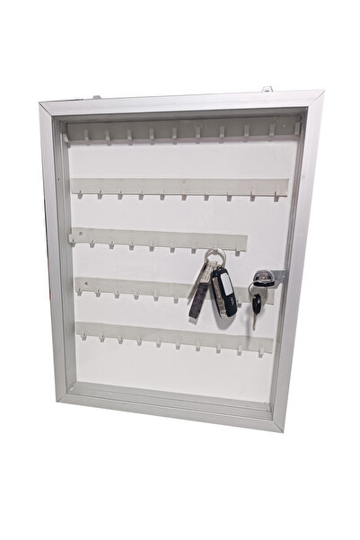 AKTİF BÜRO 50'li Alüminyum Anahtar Dolap