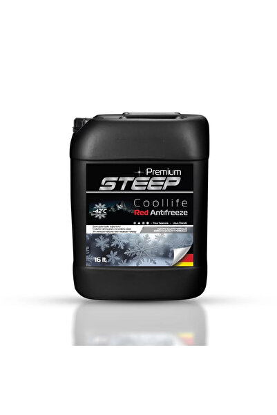 STEEP Coollife Antifriz -42 Derece Kırmızı 16 Lt