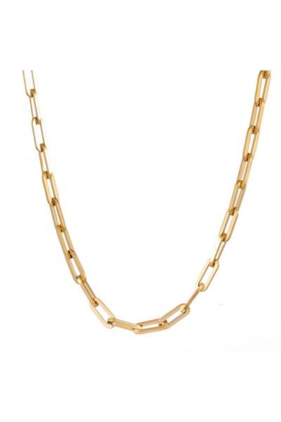 Go Dutch Label Chain Link XL (inox auriu)