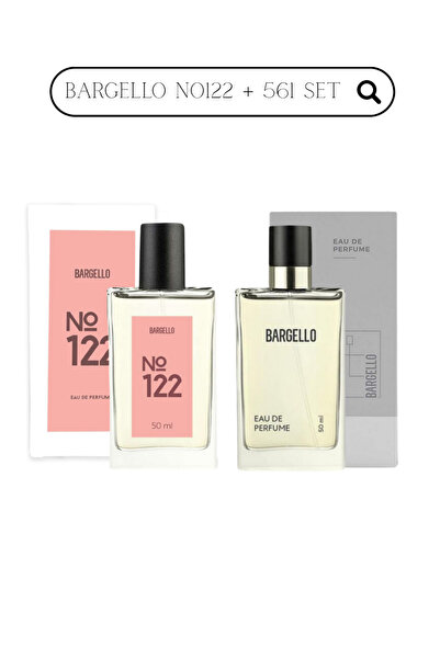 Bargello 561 Fresh Edp 50 ml Erkek Parfüm +122 Oriental Edp 50 ml Kadın Parfü...