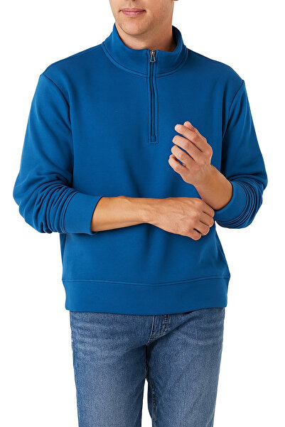 nacar çarşı Hanorac pentru bărbați, cu jumătate de fermoar, cu mânecă lungă, ...