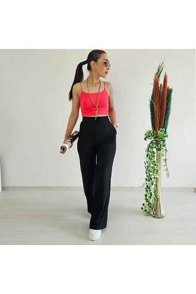 Altı Üstü Butik Pantaloni Spider cu picioare largi