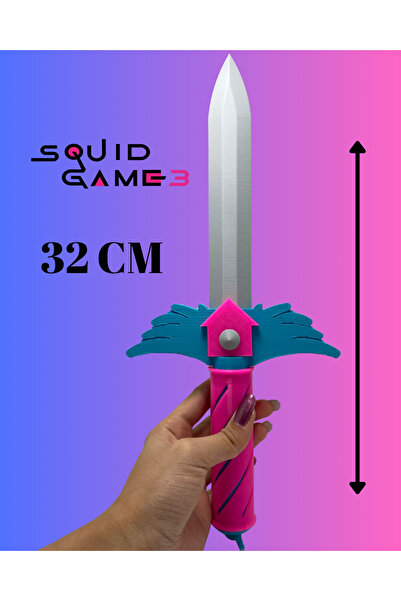 YMK Squid Game Bıçağı Büyük Boyut 32 CM