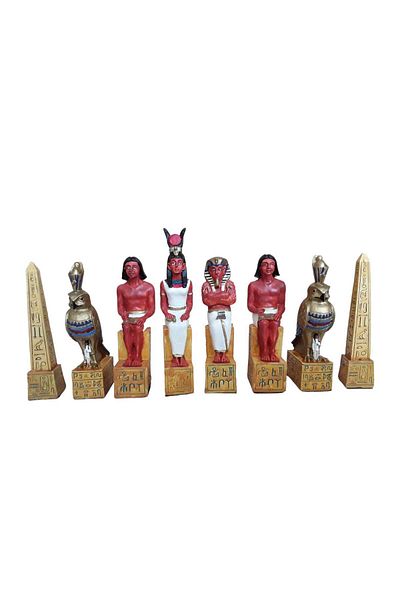 kapadokyahediyelik Large Size Polyester Figured Chess Piece