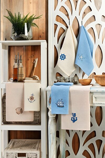 ROKO VİLLA Комплект от 6 кухненски кърпи