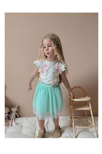 My Kids Wear Lily Flower Girl's Skirt Suit