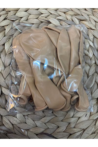 Deniz Party Store Pastel Balloon 12" Inch Skin Color 25 Pieces