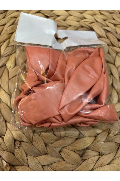 Deniz Party Store 12 Inch Metallic Rose Gold Balloon Pack of 10