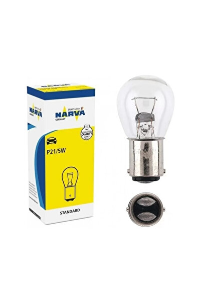 Narva 12v 1016 21/5w Park Stop Ampulü Çift Duylu 10 Adet 17916