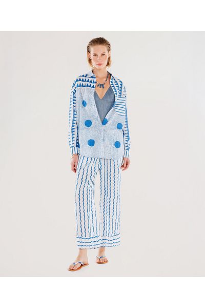 Yargıcı Pantaloni confortabili cu talie adunată