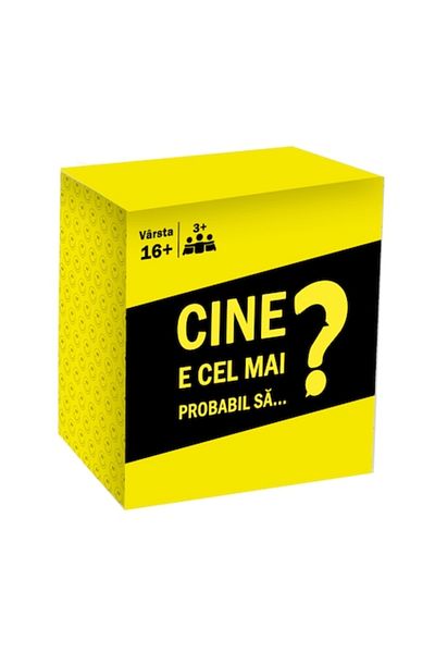 Legendary Gifts Cine e cel mai probabil sa...? Card game for parties, 300 questions, Romanian language, for 2-20 pla