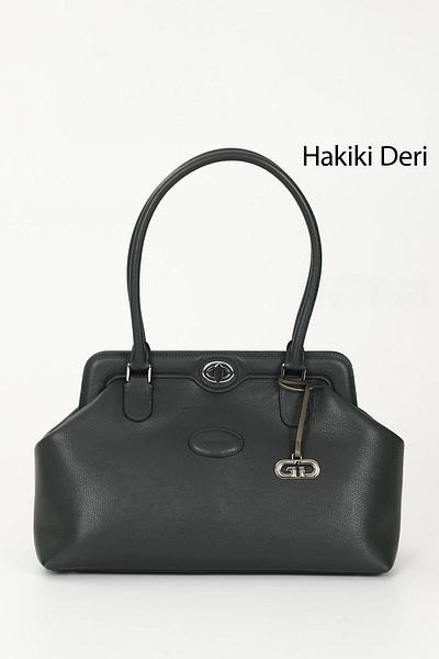 GÖNDERİ(R) Women/Girls Khaki Antique Genuine Leather Hand and Shoulder Bag