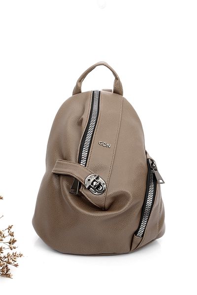 GÖNDERİ(R) Women's Mink Handbag and Backpack