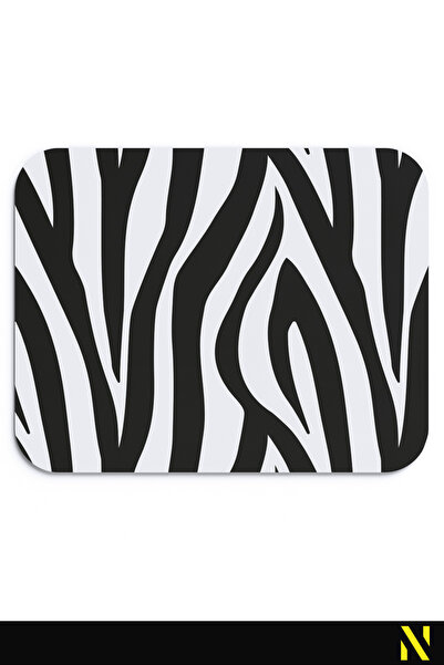 nilizma Zebra Patterned Ergonomic Mouse Pad Non-Slip Base Home and Office Use Mouse Pad Mousepad