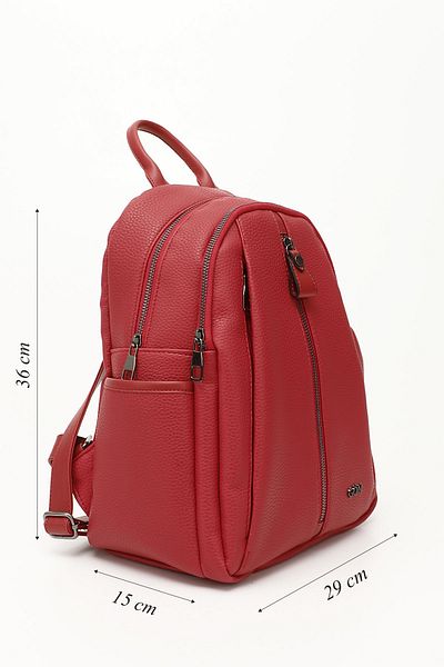GÖNDERİ(R) Red Heart Large Size Women's Backpack B6810
