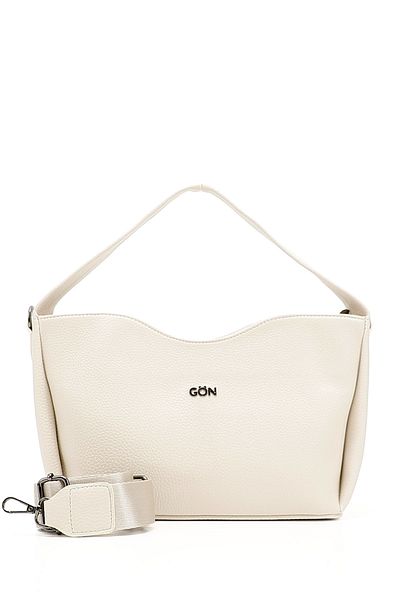 GÖNDERİ(R) Women / Girls Beige Long Strap Hand and Shoulder Bag