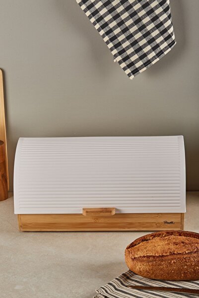 Perotti Clemento Bamboo Bread Cabinet