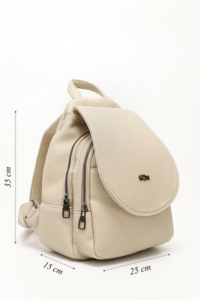 GÖNDERİ(R) Women/Girls Light Mink Handbag and Backpack