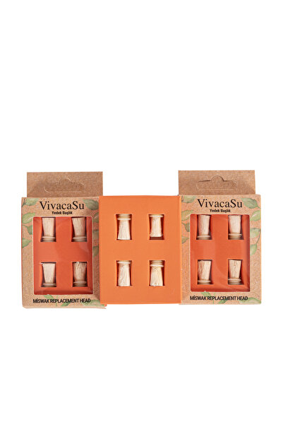 Su Medical Sağlık VivacaSu Misvak Diş Fırça Yedek Başlık 3.Kutu