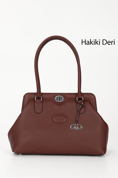 GÖNDERİ(R) Women/Girls Burgundy Flotter Genuine Leather Hand and Shoulder Bag