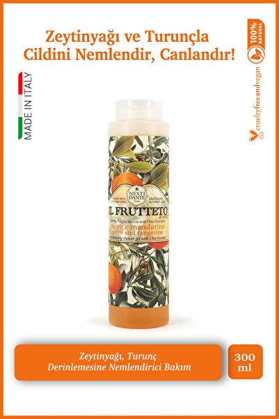 Nesti Dante Il Frutteto Olive Oil & Tangerine Duş Jeli 300ml| Nemlendirici | ...